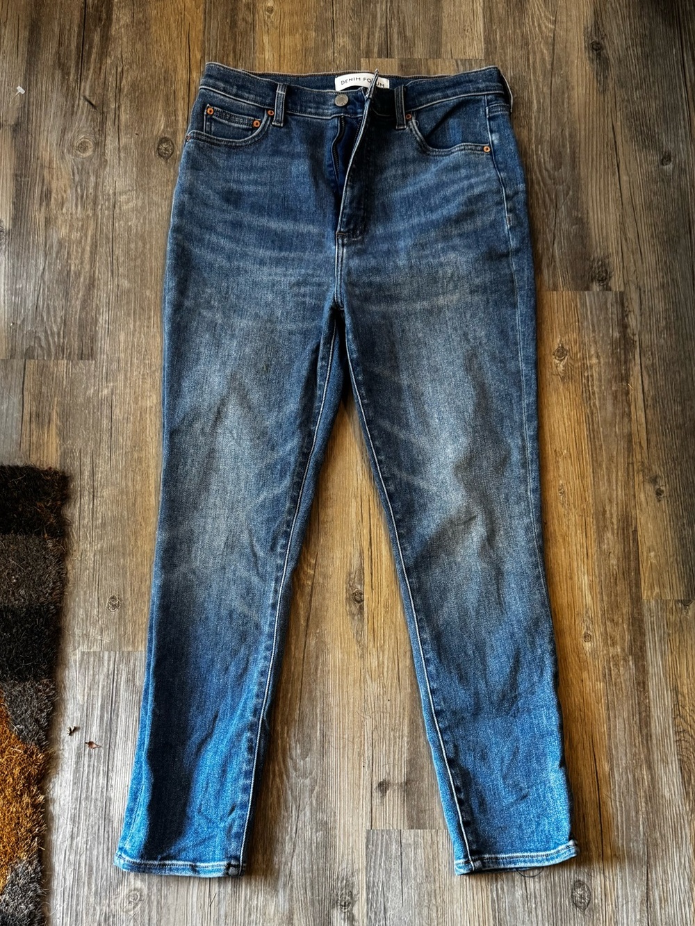 Denim Forum The Lola High Rise Skinny